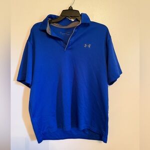 Under Armour Men's Blue Polo Shirt